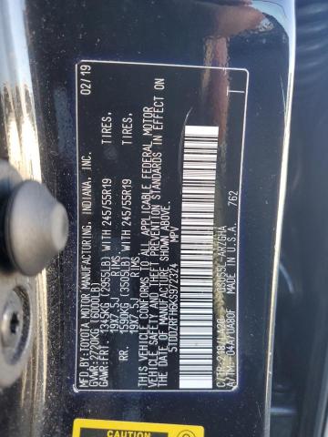 VIN 5TDDZRFH6KS972324 2019 Toyota Highlander, Limited no.13