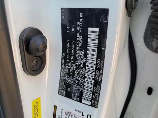 VIN 1HGCR2F59GA058485 2014 TOYOTA 4RUNNER no.12