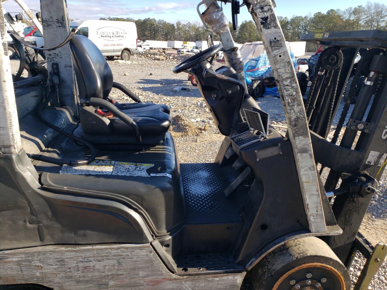 CP1F29W**** Used and Repairable 2014 Nissan Forklift in Alabama State