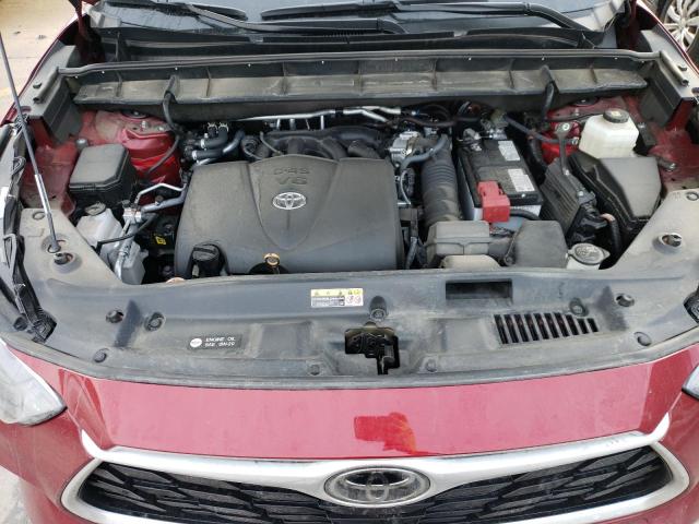 VIN 5TDHZRBH5MS150575 2021 Toyota Highlander, Xle no.12