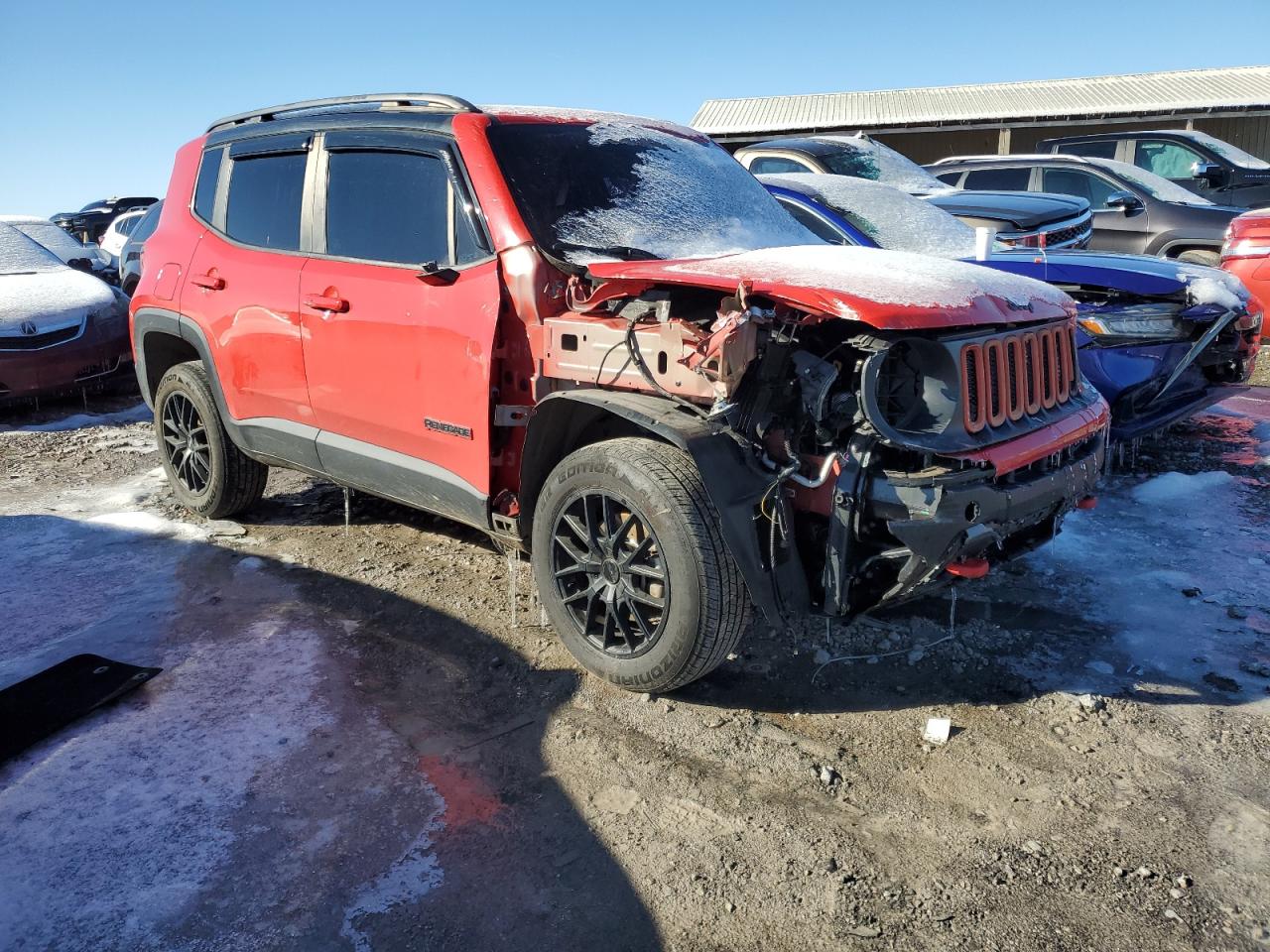 Lot #2392616294 2018 JEEP RENEGADE T