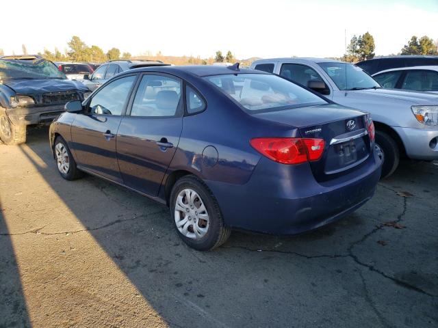 KMHDU4AD7AU060622 | 2010 Hyundai elantra blue