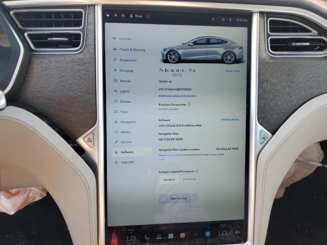 5YJSA1H16EFP50620 | 2014 Tesla model s