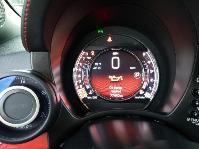  FIAT 500 2015 Красный
