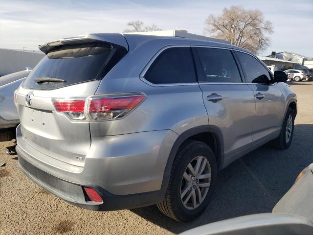 VIN 5TDZARFHXES004485 2014 Toyota Highlander, LE no.3