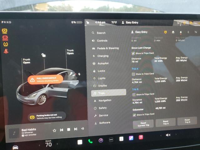 5YJ3E1EAXNF368815 | 2022 TESLA MODEL 3