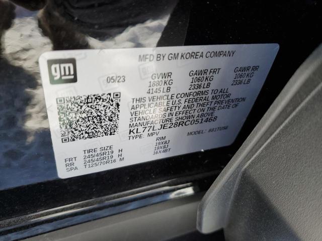 2024 CHEVROLET TRAX 2RS - KL77LJE28RC051468