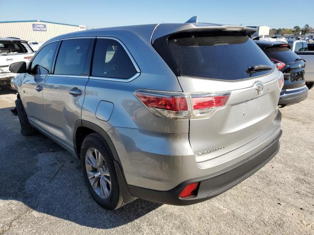 VIN 5TDZKRFH0FS109745 2015 Toyota Highlander, LE no.2