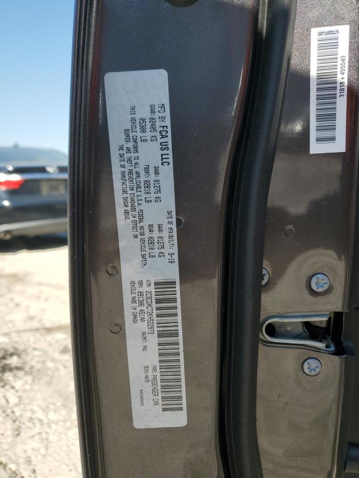 2C3CDXCT2KH522972 2019 Dodge Charger R/T