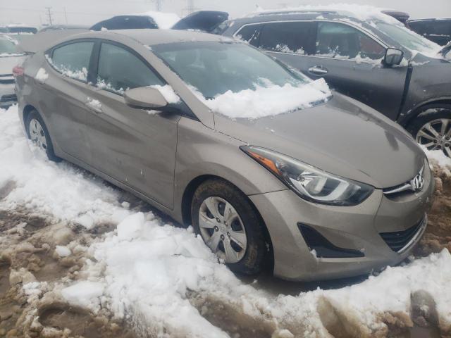 5NPDH4AE3GH753823 | 2016 HYUNDAI ELANTRA SE