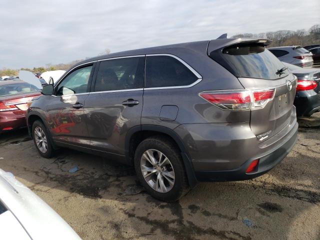 VIN 5TDBKRFH1FS222024 2015 Toyota Highlander, LE no.2