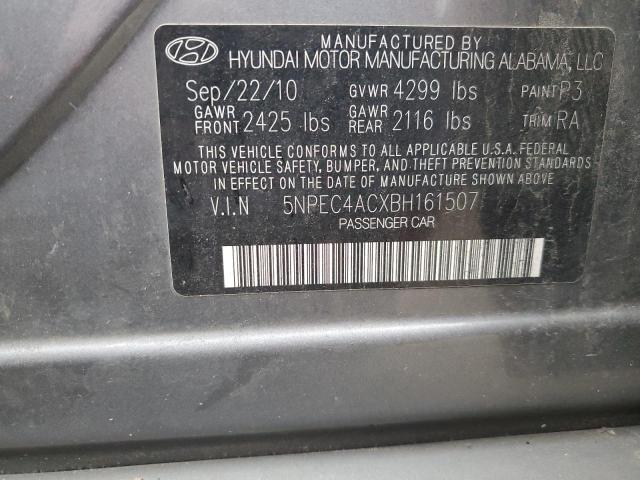 5NPEC4ACXBH161507 | 2011 Hyundai sonata se