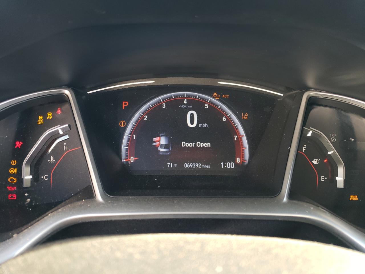 2HGFC2F81KH503479 HONDA CIVIC 2019