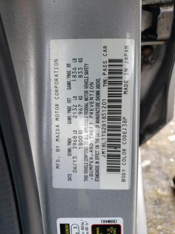 VIN JM1BL1TG2D1851201 2013 Mazda 3, I no.12