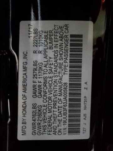 2018 ACURA TLX TECH+A - 19UUB3F63JA005828