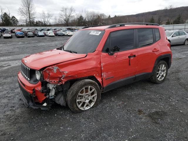 Lot #2375980153 2021 JEEP RENEGADE L salvage car