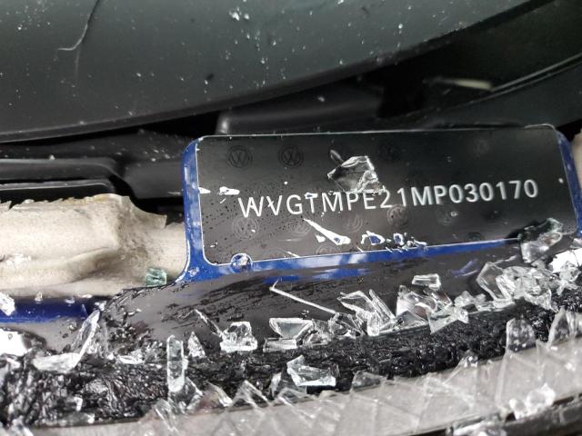 WVGTMPE21MP030170 | 2021 VOLKSWAGEN ID.4 PRO S