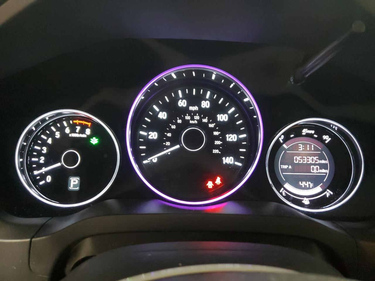 3CZRU6H30KG701725 HONDA HR-V 2019