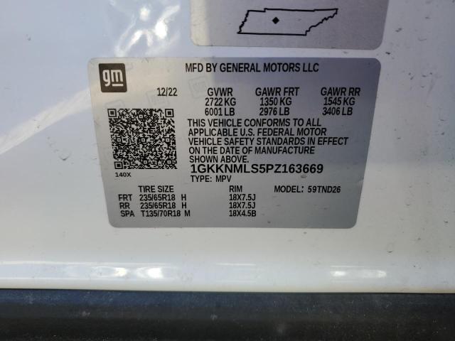 1GKKNMLS5PZ163669 | 2023 GMC ACADIA SLT