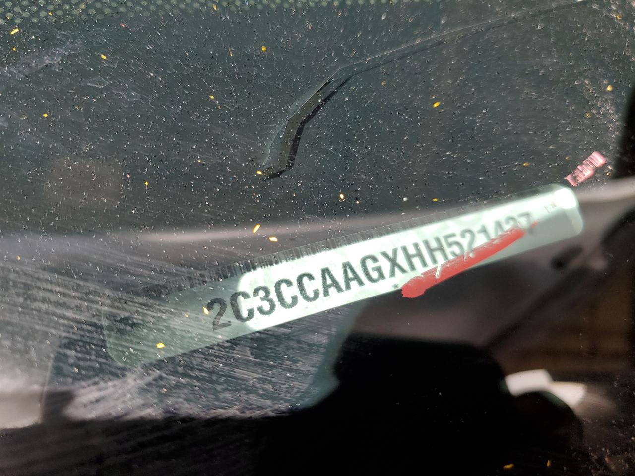 2C3CCAAGXHH521437 2017 Chrysler 300 Limited