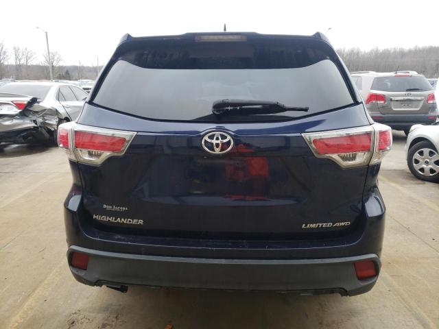 VIN 5TDDKRFH7ES008209 2014 Toyota Highlander, Limited no.6