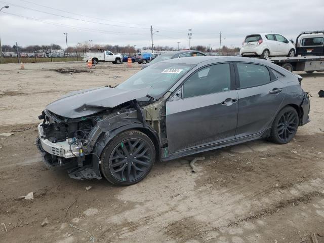 Vin: shhfk7h41lu420939, lot: 80703853, honda civic sport 2020 img_1