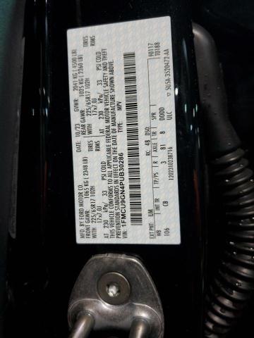 2023 FORD ESCAPE ACT - 1FMCU9GN4PUB30286