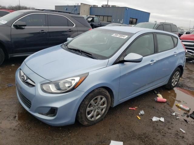 Lot #2508172384 2014 HYUNDAI ACCENT GLS salvage car