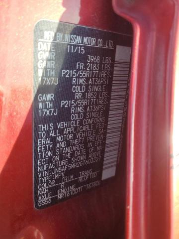 2016 NISSAN JUKE S - JN8AF5MR2GT603327