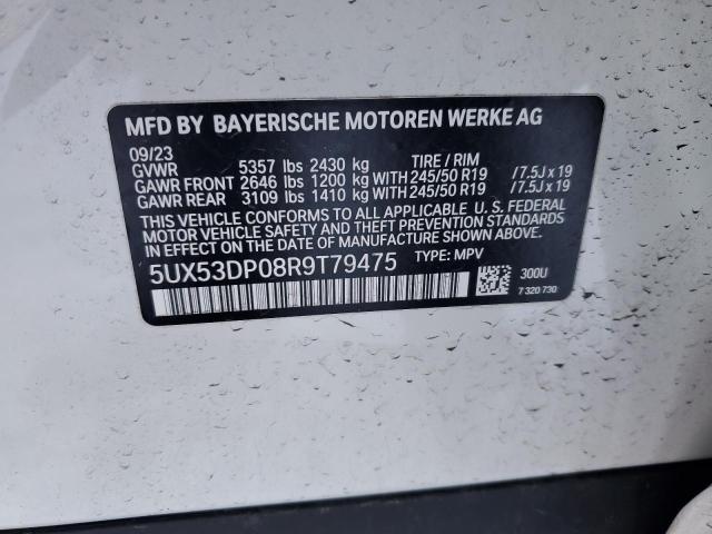 5UX53DP08R9T79475 | 2024 BMW X3 XDRIVE3