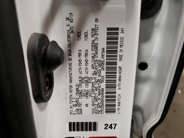 2019 TOYOTA TACOMA DOU - 3TMCZ5AN5KM245404