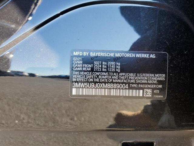 3MW5U9J0XM8B89004 BMW M3 40XI 12