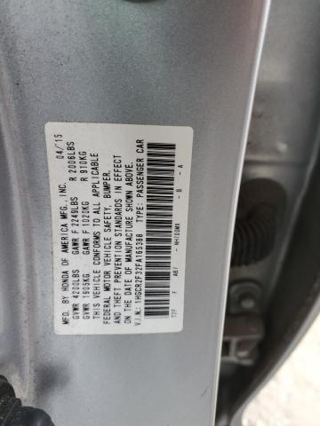 1HGCR2F32FA165388 | 2015 HONDA ACCORD LX