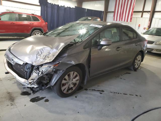 2012 Honda Civic Lx 1.8L de vânzare în Byron, GA - Front End