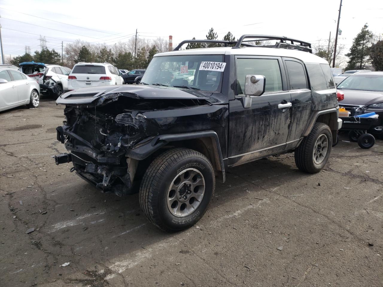 2013 Toyota Fj Cruiser vin: JTEBU4BF2DK152938