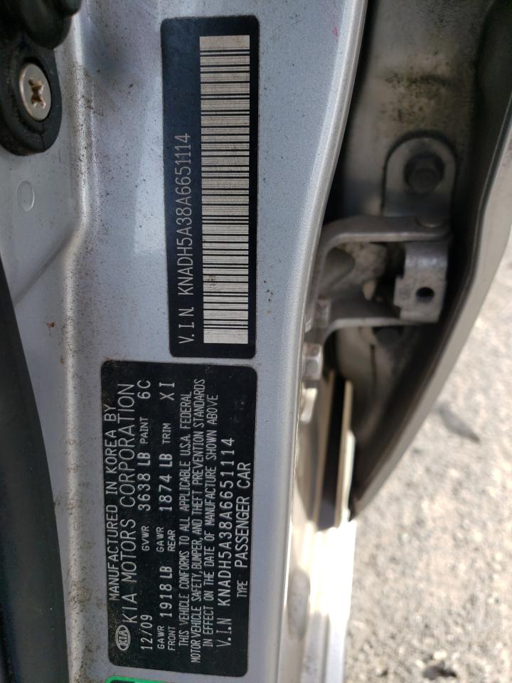 knadh5a38a6651114 KNADH5A38A6651114 2010 Kia Rio Lx