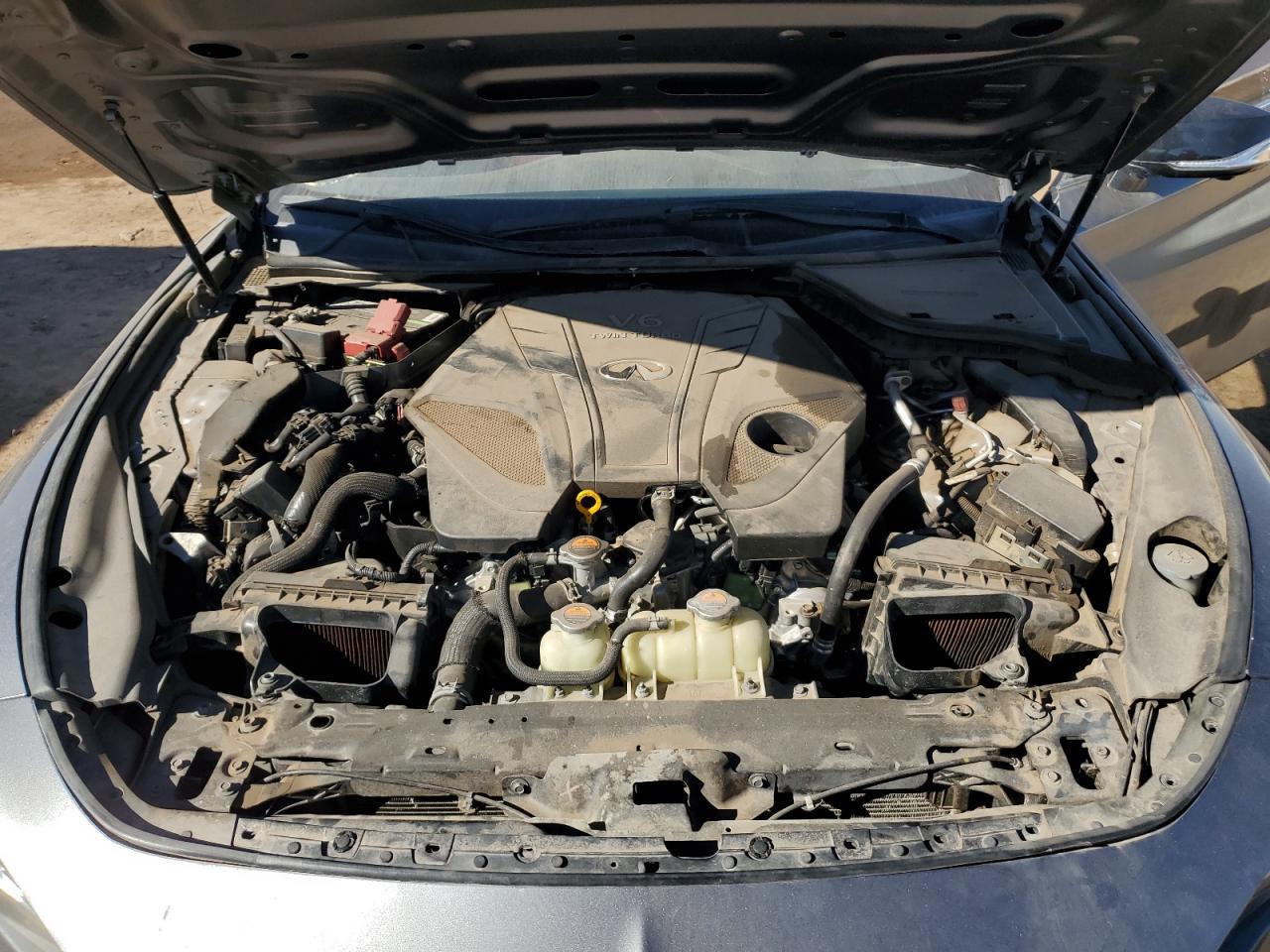 JN1FV7EK8KM360128 2019 Infiniti Q60 Red Sport 400