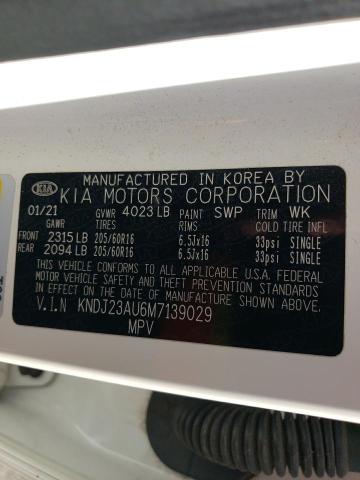 2021 KIA SOUL LX KNDJ23AU6M7139029
