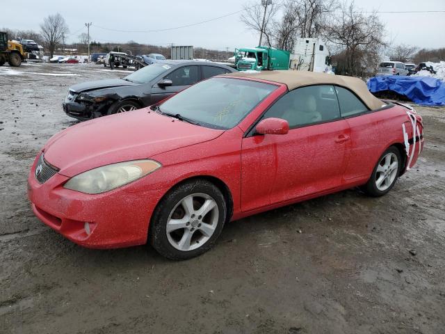 Lot #2485230892 2004 TOYOTA CAMRY SOLA salvage car