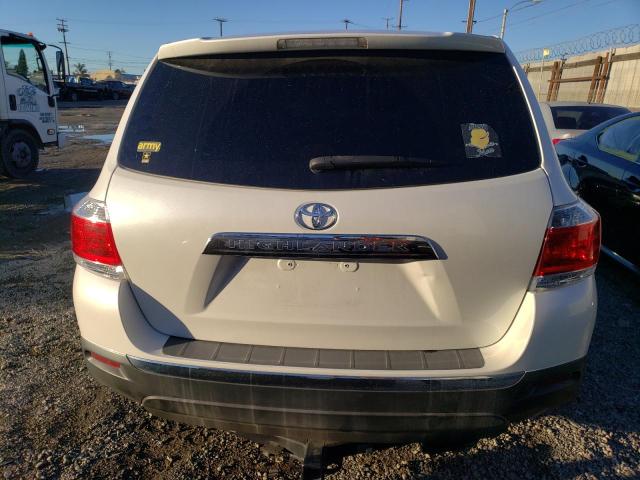 VIN 5TDZK3EHXDS106153 2013 Toyota Highlander, Base no.6