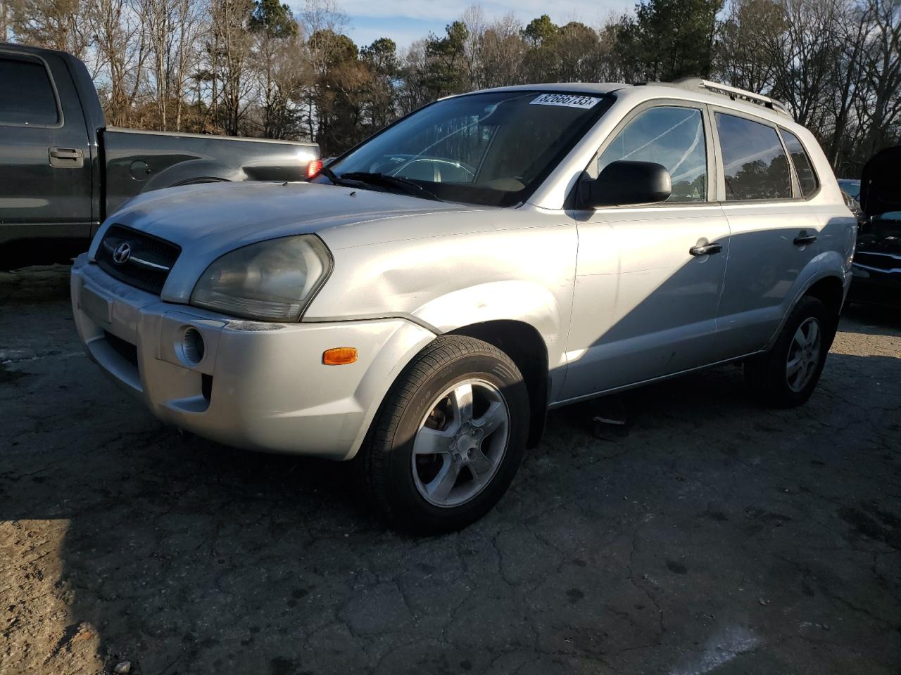 KM8JM12B07U651625 2007 Hyundai Tucson Gls