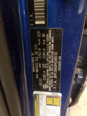 2023 KIA FORTE LX - 3KPF24AD6PE599114