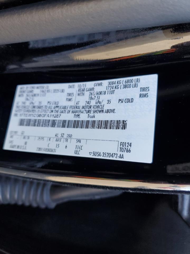 1FTEW1CG8GFA11287 FORD F-150 2016