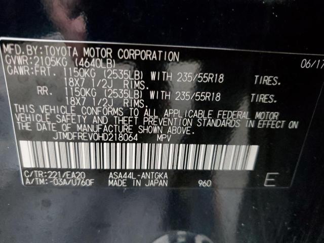 JTMDFREV0HD218064 | 2017 TOYOTA RAV4 LIMIT