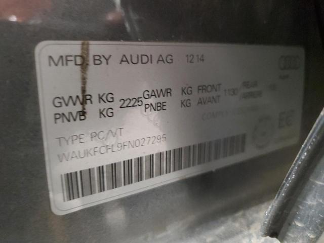 2015 AUDI A4 PRESTIG - WAUKFCFL9FN027295
