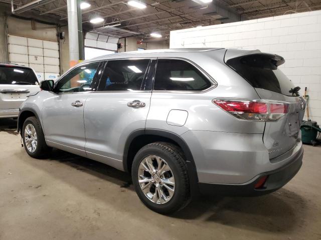 VIN 5TDJKRFH0FS189416 2015 Toyota Highlander, Xle no.2