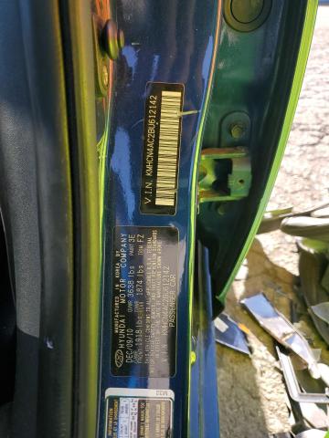 Image 12 of 2011 Hyundai Accent salvage vehicle - Lot #38223714 at Copart