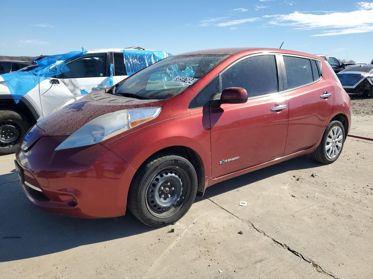 1N4AZ0CP7FC302403 2015 Nissan Leaf S