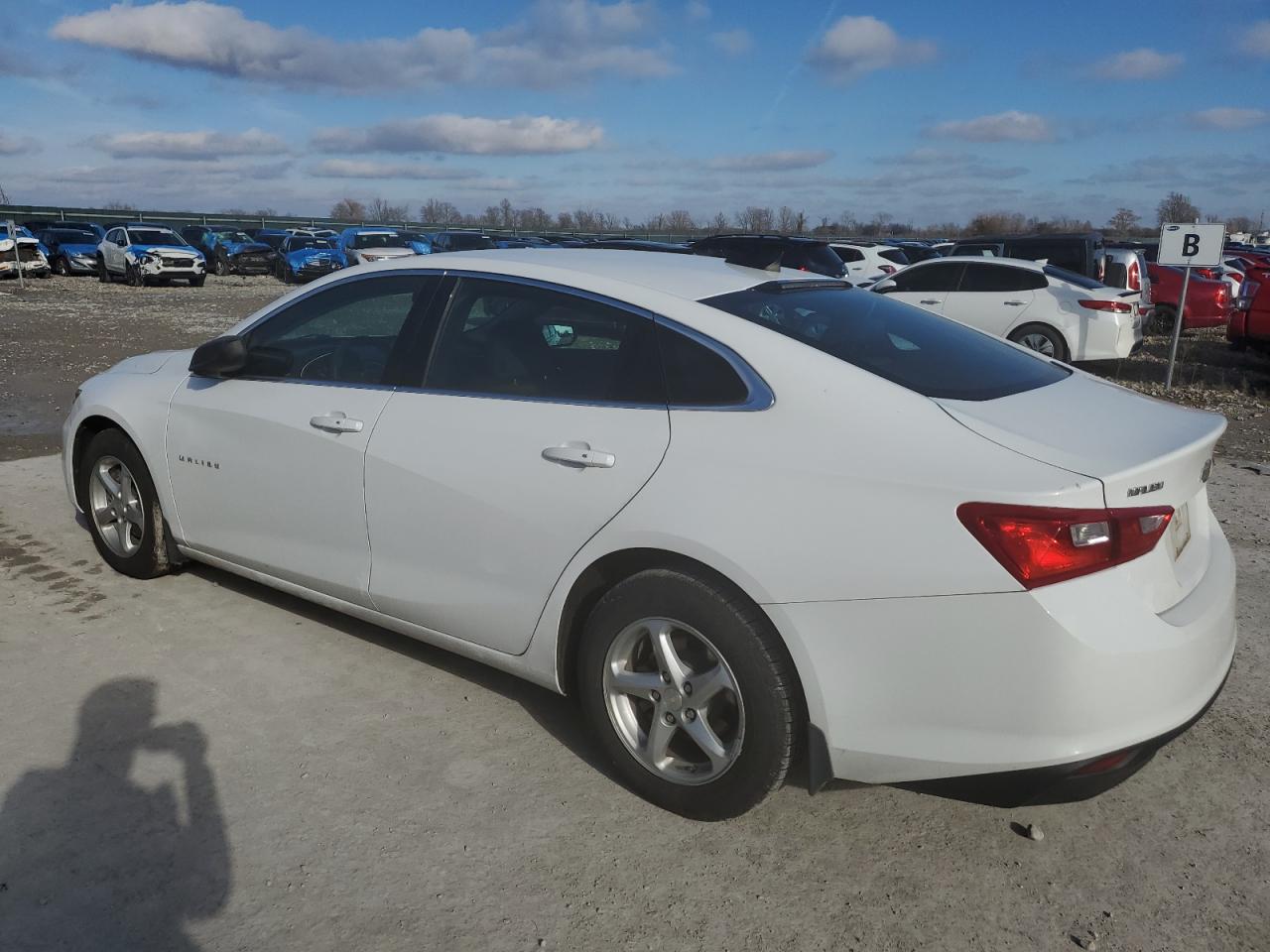 1G1ZB5ST3JF290313 2018 Chevrolet Malibu Ls