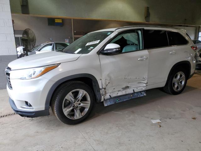 VIN 5TDYKRFH4FS047651 2015 Toyota Highlander, Limited no.1